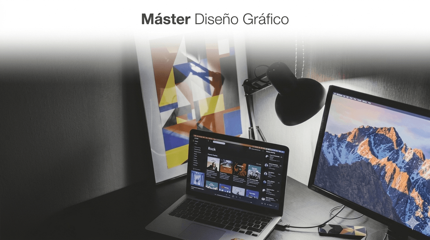 Máster en Diseño Gráfico, Editorial, Web, Video, Foto y 3D
